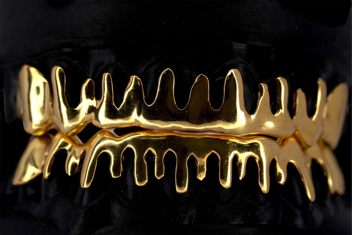 Solid Gold Drip Design